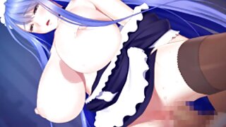 जांभळ्या साटन चड्डी आणि फिशनेट स्टॉकिंग्जमध्ये जपानी हार्लो घेऊन मनाने तिच्या मोठ्या रसाळ स्तनांना खडबडीत वडिलांनी चोखले आधी तो जीभ संभोग आणि बोटांच्या संभोगासाठी तिच्या ताज्या योनीकडे जातो.